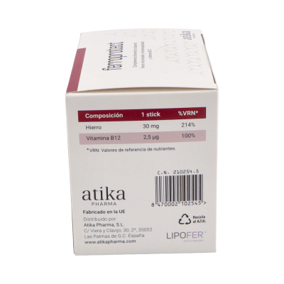 Comprar FERROPROTECT 30 STICKS BEBIBLES 5 ML al mejor precio en NuestraFarma, tu farmacia online