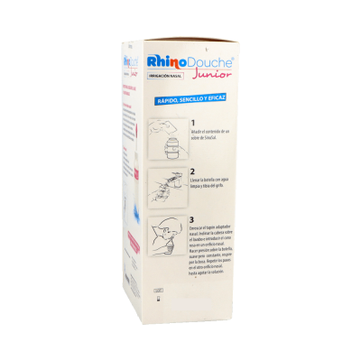 Comprar RHINODOUCHE JUNIOR PACK IRRIGADOR NASAL 250 ML+ RHINODOUCHE SAL JUNIOR 26 SOBRES al mejor precio en NuestraFarma, tu farmacia online