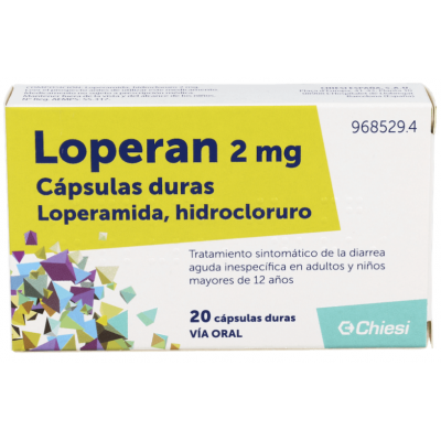 Comprar LOPERAN 2 MG 20 CAPSULAS al mejor precio en NuestraFarma, tu farmacia online