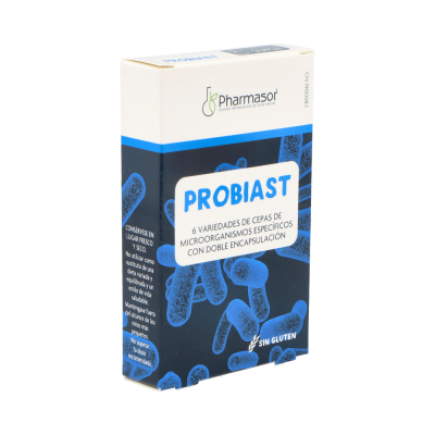 Comprar PHARMASOR PROBIAST 10 CAPSULAS al mejor precio en NuestraFarma, tu farmacia online
