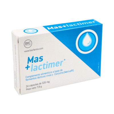Comprar MASLACTIMER 24 CAPSULAS al mejor precio en NuestraFarma, tu farmacia online