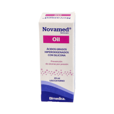 Comprar NOVAMED OIL ACIDOS GRASOS HIPEROXIGENADOS CON SILICONA 20 ML al mejor precio en NuestraFarma, tu farmacia online