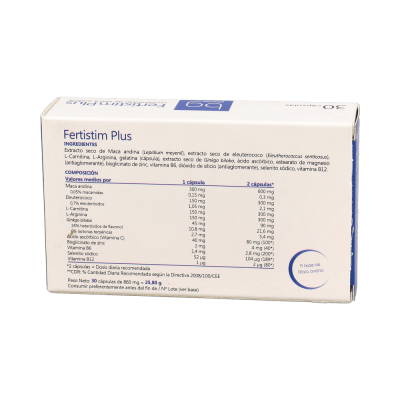 Comprar FERTISTIM PLUS 30 CAPSULAS al mejor precio en NuestraFarma, tu farmacia online