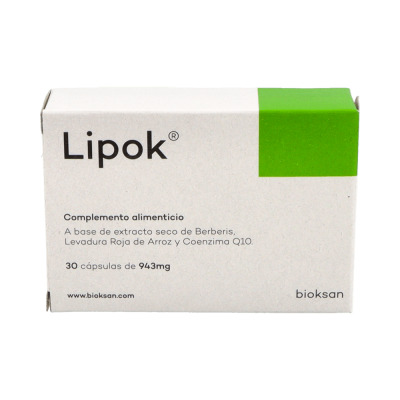 Comprar LIPOK 30 CAPSULAS al mejor precio en NuestraFarma, tu farmacia online