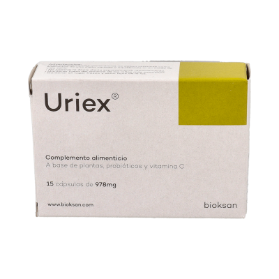 Comprar URIEX 15 CAPSULAS al mejor precio en NuestraFarma, tu farmacia online