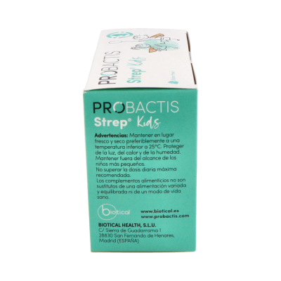 Comprar PROBACTIS STREP KIDS 30 SOBRES 1,5 G SABOR FRESA al mejor precio en NuestraFarma, tu farmacia online