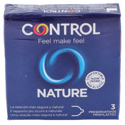 Comprar CONTROL NATURE PRESERVATIVOS 3 UNIDADES al mejor precio en NuestraFarma, tu farmacia online