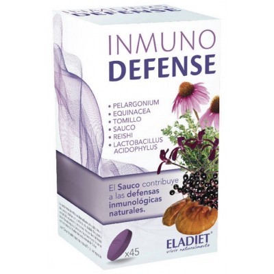 Comprar INMUNO DEFENSE 45 COMPRIMIDOS al mejor precio en NuestraFarma, tu farmacia online