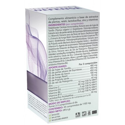 Comprar INMUNO DEFENSE 45 COMPRIMIDOS al mejor precio en NuestraFarma, tu farmacia online