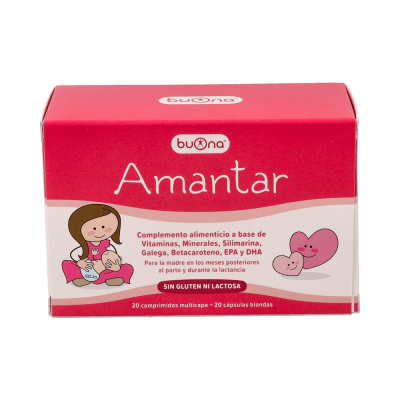 Comprar BUONAR AMANTAR 20 COMPRIMIDOS + 20 CAPSULAS al mejor precio en NuestraFarma, tu farmacia online