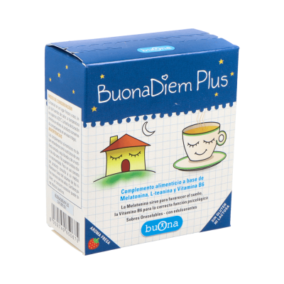 Comprar BUONA BUONADIEM PLUS 20 SOBRES 1,5 G SABOR FRESA al mejor precio en NuestraFarma, tu farmacia online
