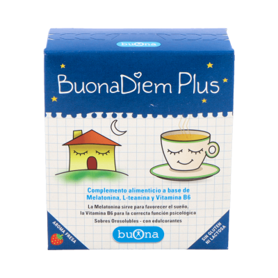 Comprar BUONA BUONADIEM PLUS 20 SOBRES 1,5 G SABOR FRESA al mejor precio en NuestraFarma, tu farmacia online