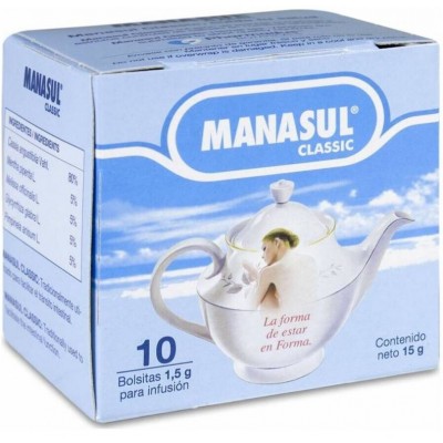 Comprar MANASUL CLASSIC 10 BOLSITAS 1,5 G al mejor precio en NuestraFarma, tu farmacia online