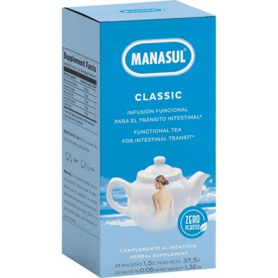 Comprar MANASUL CLASSIC 25 BOLSITAS 1,5 G al mejor precio en NuestraFarma, tu farmacia online