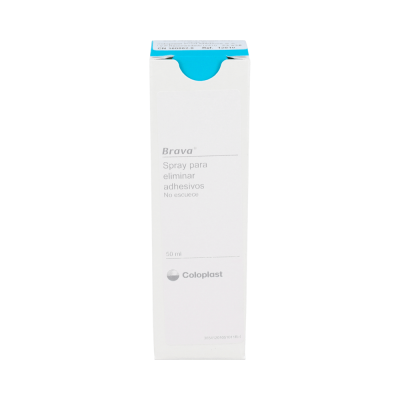 Comprar COLOPLAST BRAVA SPRAY PARA ELIMINAR ADHESIVOS 50 ML al mejor precio en NuestraFarma, tu farmacia online