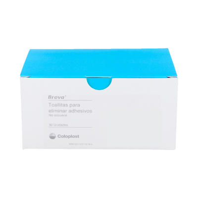 Comprar COLOPLAST BRAVA TOALLITAS PARA ELIMINAR ADHESIVOS 30 UNIDADES al mejor precio en NuestraFarma, tu farmacia online