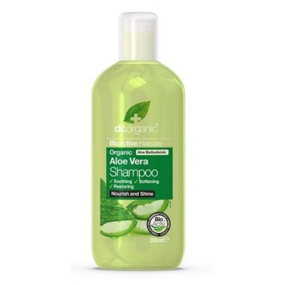 Comprar DR ORGANIC ALOE VERA CHAMPU 265 ML al mejor precio en NuestraFarma, tu farmacia online