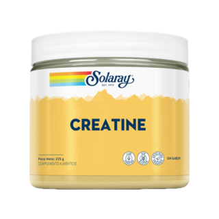 SOLARAY CREATINA MONOHIDRATO SIN SABOR 225 G