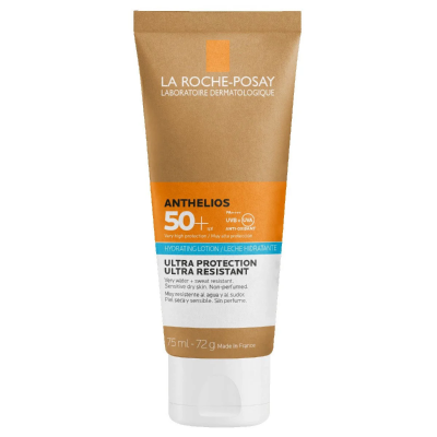 Comprar LA ROCHE-POSAY ANTHELIOS LECHE HIDRATANTE SPF50+ ECOSOSTENIBLE SIN PERFUME 75 ML al mejor precio en NuestraFarma, tu farmacia online