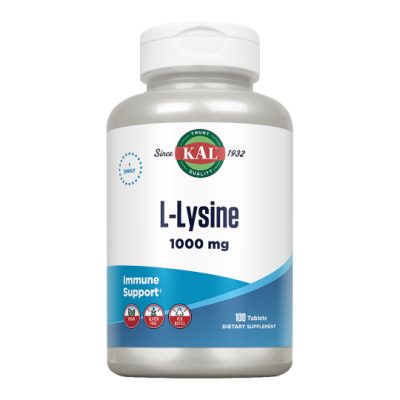 Comprar KAL L-LISINA 1000 MG 100 COMPRIMIDOS al mejor precio en NuestraFarma, tu farmacia online