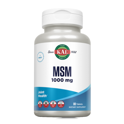Comprar KAL MSM 1000 MG 80 COMPRIMIDOS al mejor precio en NuestraFarma, tu farmacia online