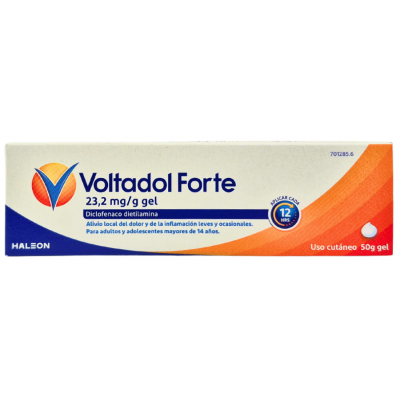 Comprar VOLTADOL FORTE 23,2 mg/g GEL CUTANEO 1 TUBO 50 g al mejor precio en NuestraFarma, tu farmacia online