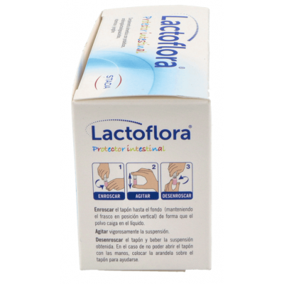 Comprar LACTOFLORA PROTECTOR INTESTINAL INFANTIL 10 VIALES SABOR FRESA al mejor precio en NuestraFarma, tu farmacia online