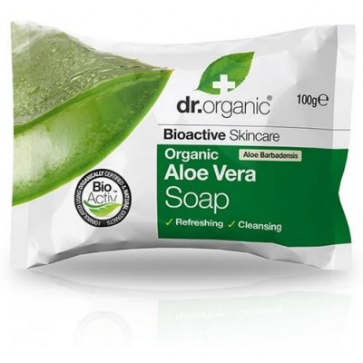 Comprar DR ORGANIC ALOE VERA JABON 100 G al mejor precio en NuestraFarma, tu farmacia online