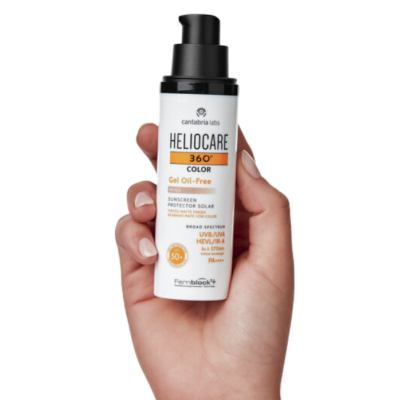 Comprar HELIOCARE 360º GEL OIL-FREE COLOR BEIGE PROTECTOR SOLAR SPF 50+ 50 ML al mejor precio en NuestraFarma, tu farmacia online