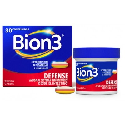 Comprar BION3 DEFENSE 30 COMPRIMIDOS al mejor precio en NuestraFarma, tu farmacia online