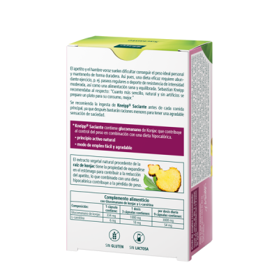 Comprar KNEIPP SACIANTE 80 CAPSULAS al mejor precio en NuestraFarma, tu farmacia online