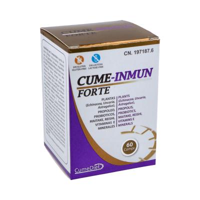 Comprar CUMEDIET CUME-INMUN FORTE 60 COMPRIMIDOS al mejor precio en NuestraFarma, tu farmacia online