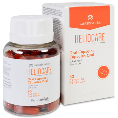 Comprar HELIOCARE 60 CAPSULAS al mejor precio en NuestraFarma, tu farmacia online