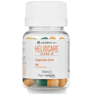 Comprar HELIOCARE ULTRA D 30 CAPSULAS al mejor precio en NuestraFarma, tu farmacia online