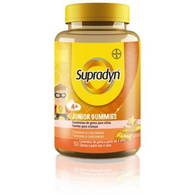 Comprar SUPRADYN JUNIOR GUMMIES 30 CARAMELOS al mejor precio en NuestraFarma, tu farmacia online
