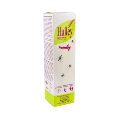 Comprar HALLEY FAMILY REPELENTE DE INSECTOS VAPORIZADOR 200 ML al mejor precio en NuestraFarma, tu farmacia online