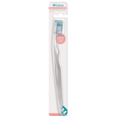 Comprar FARLINE CEPILLO DENTAL PRECISION SUAVE 1 UNIDAD al mejor precio en NuestraFarma, tu farmacia online