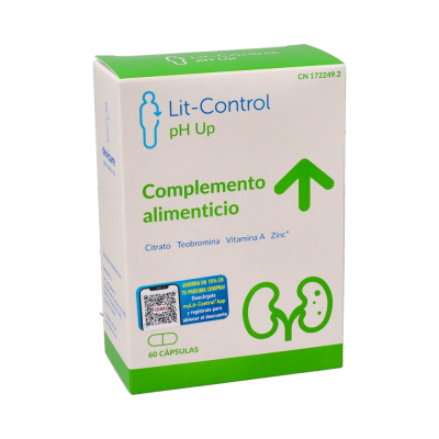 Comprar LIT-CONTROL PH UP 60 CAPSULAS al mejor precio en NuestraFarma, tu farmacia online