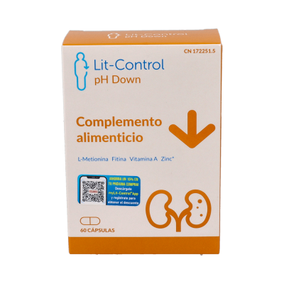 Comprar LIT-CONTROL PH DOWN 60 CAPSULAS al mejor precio en NuestraFarma, tu farmacia online