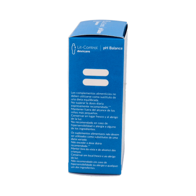 Comprar LIT-CONTROL PH BALANCE 60 CAPSULAS al mejor precio en NuestraFarma, tu farmacia online