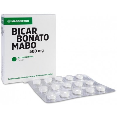 Comprar BICARBONATO MABO 500 MG 30 COMPRIMIDOS al mejor precio en NuestraFarma, tu farmacia online