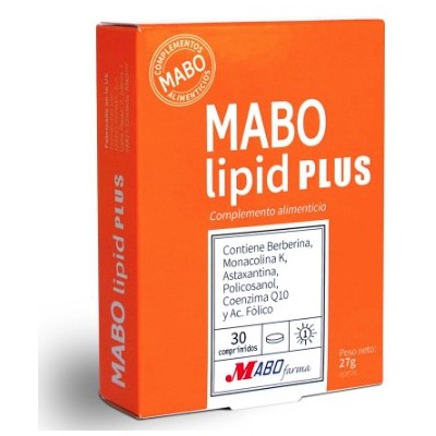 Comprar MABOLIPID PLUS 30 COMPRIMIDOS al mejor precio en NuestraFarma, tu farmacia online