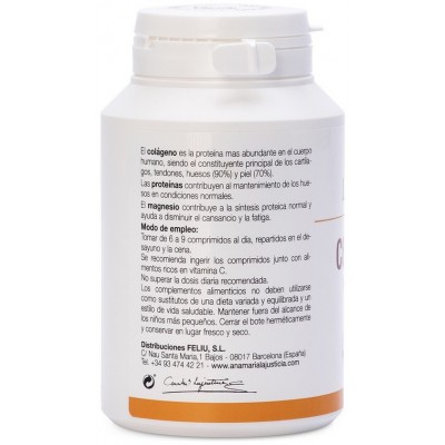 Comprar ANA MARIA LAJUSTICIA COLAGENO CON MAGNESIO 180 COMPRIMIDOS al mejor precio en NuestraFarma, tu farmacia online