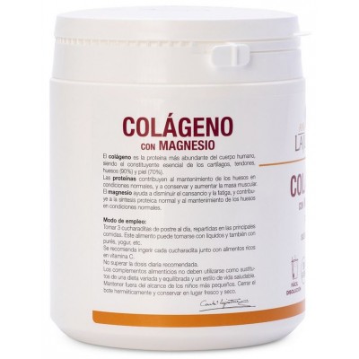 Comprar ANA MARIA LAJUSTICIA COLAGENO CON MAGNESIO POLVO SABOR NEUTRO 350 G al mejor precio en NuestraFarma, tu farmacia online