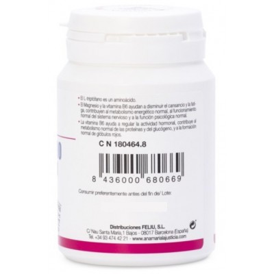 Comprar ANA MARIA LAJUSTICIA TRIPTOFANO CON MAGNESIO + VITAMINA B6 60 COMPRIMIDOS al mejor precio en NuestraFarma, tu farmacia online