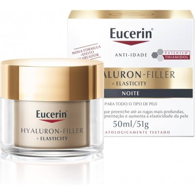 Comprar EUCERIN HYALURON FILLER+ ELASTICITY CREMA DE NOCHE 50 ML al mejor precio en NuestraFarma, tu farmacia online