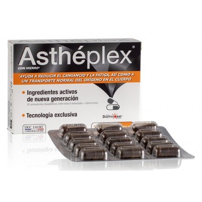 Comprar ASTHEPLEX ENERGIZANTE 30 CAPSULAS al mejor precio en NuestraFarma, tu farmacia online