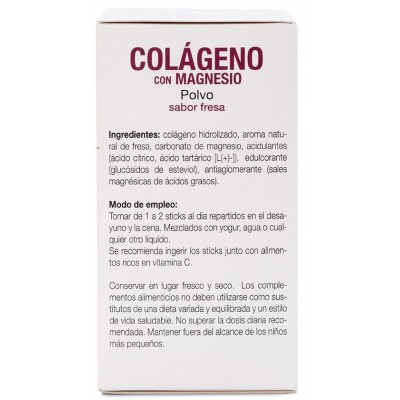 Comprar ANA MARIA LAJUSTICIA COLAGENO CON MAGNESIO SABOR FRESA 20 STICKS 5G al mejor precio en NuestraFarma, tu farmacia online