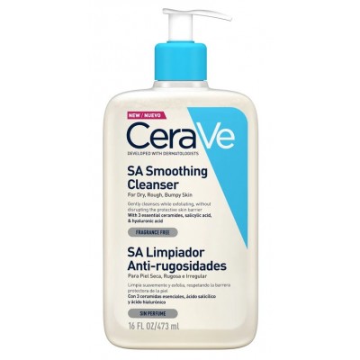 Comprar CERAVE SA LIMPIADOR ANTI-RUGOSIDADES 473 ML al mejor precio en NuestraFarma, tu farmacia online