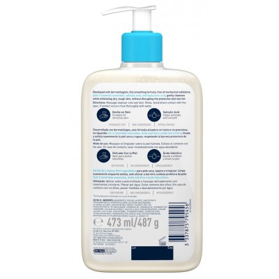 Comprar CERAVE SA LIMPIADOR ANTI-RUGOSIDADES 473 ML al mejor precio en NuestraFarma, tu farmacia online